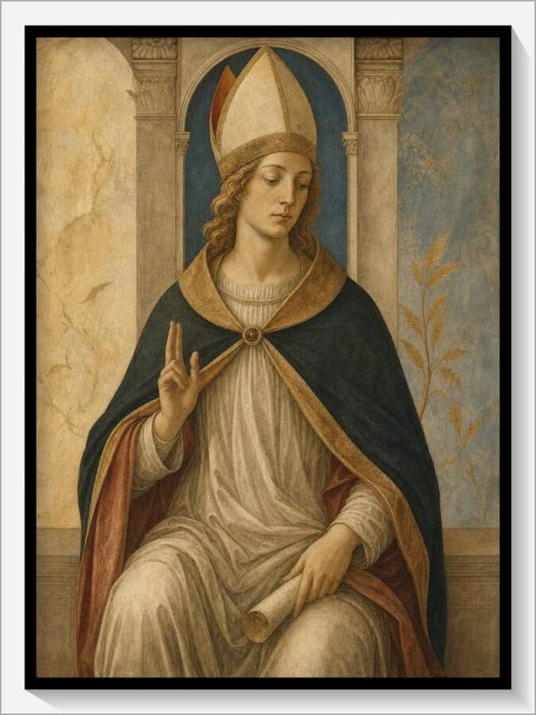 Botticelli Tarot „V Der Hohepriester“