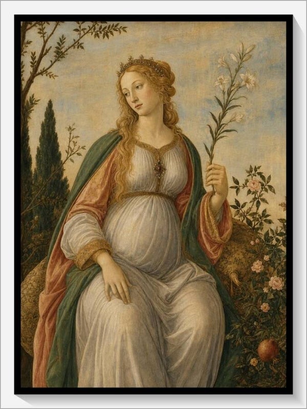 Botticelli Tarot „III Die Herrscherin“