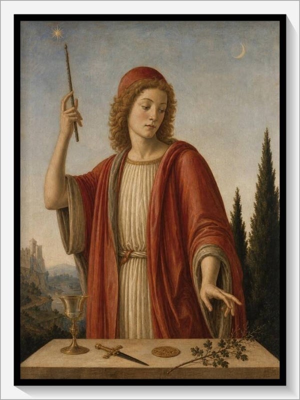 Botticelli Tarot „I Der Magier“