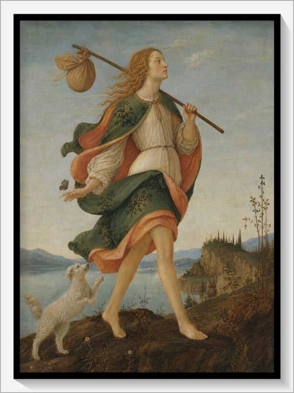 Botticelli Tarot „0 Der Narr“