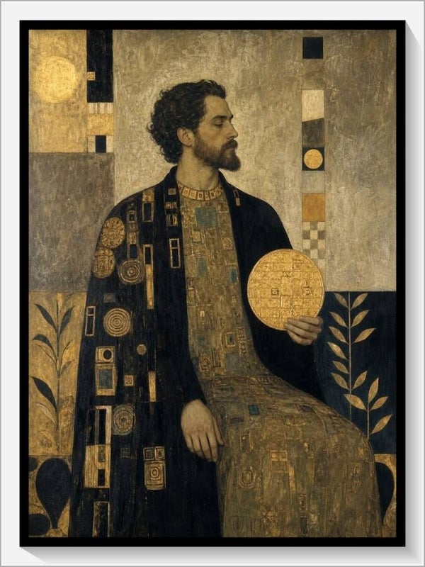 Klimt Tarot „König der Münzen“