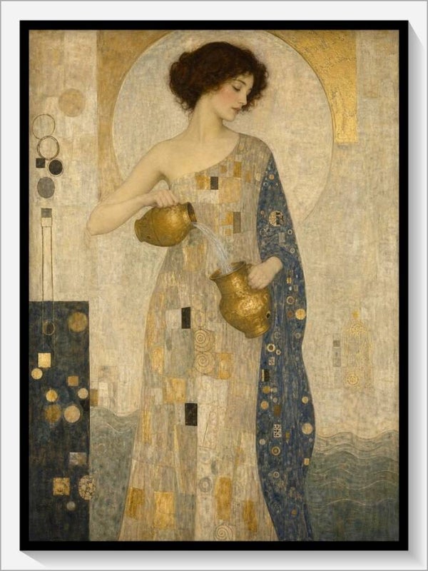 Klimt Tarot „XIV Die Mäßigkeit“