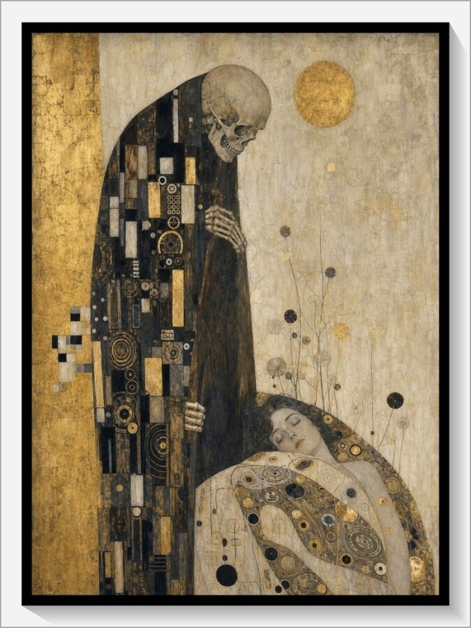 Klimt Tarot „XIII Der Tod“