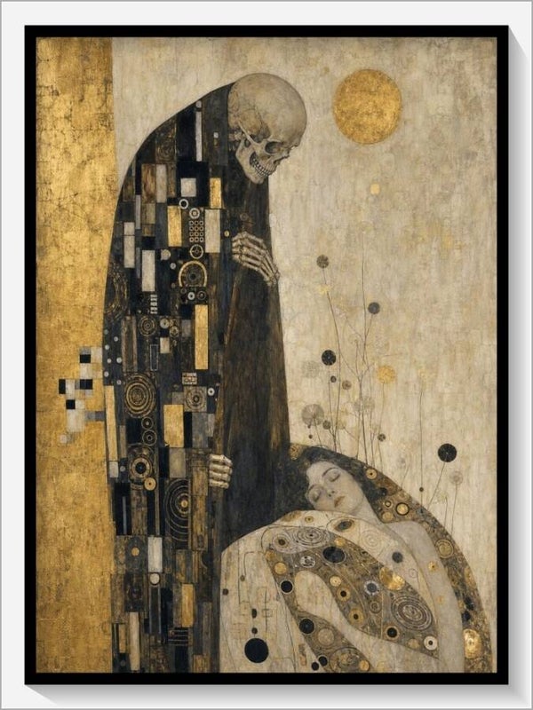 Klimt Tarot „XIII Der Tod“