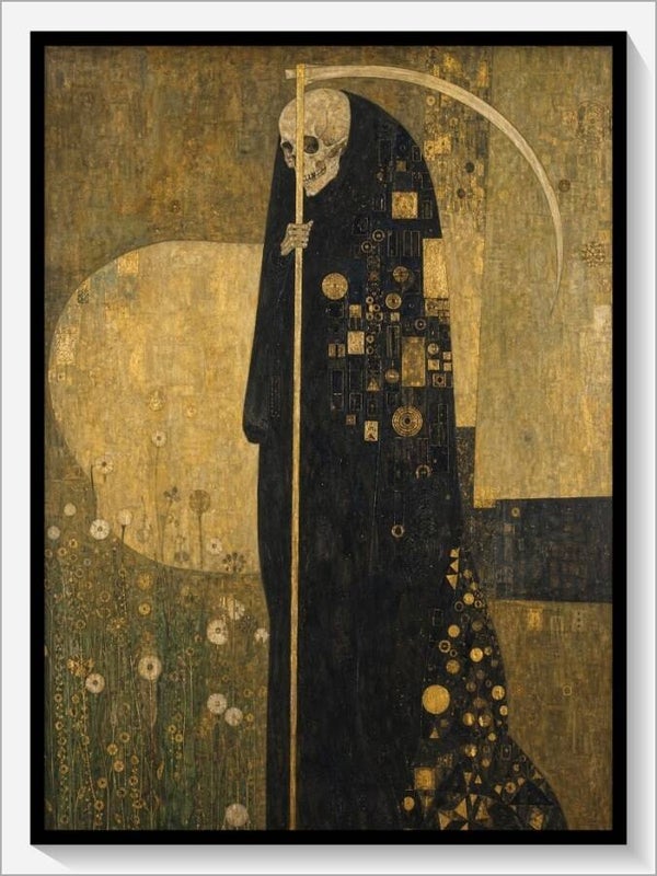 Klimt Tarot „XIII Der Tod“