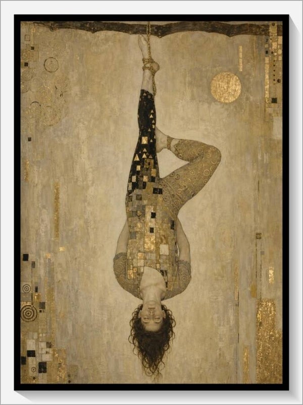 Klimt Tarot „XII Der Hängende“