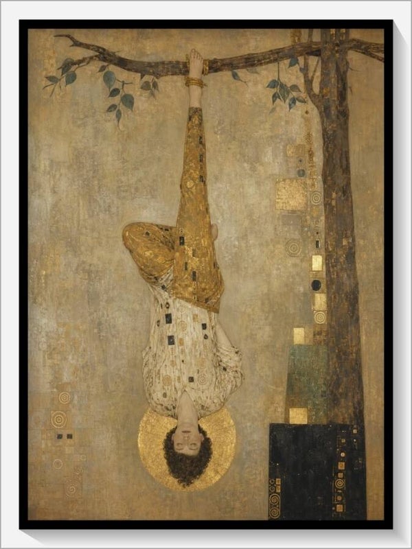 Klimt Tarot „XII Der Hängende“