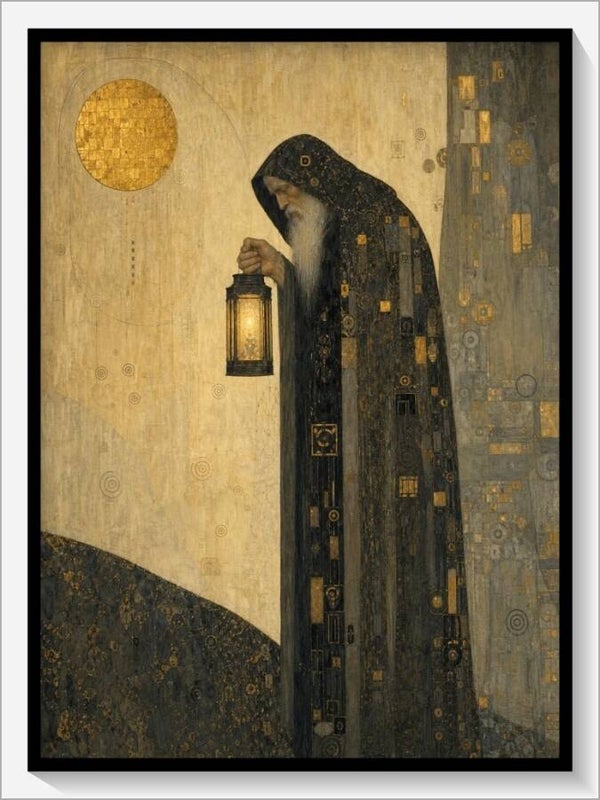Klimt Tarot „IX Der Eremit“