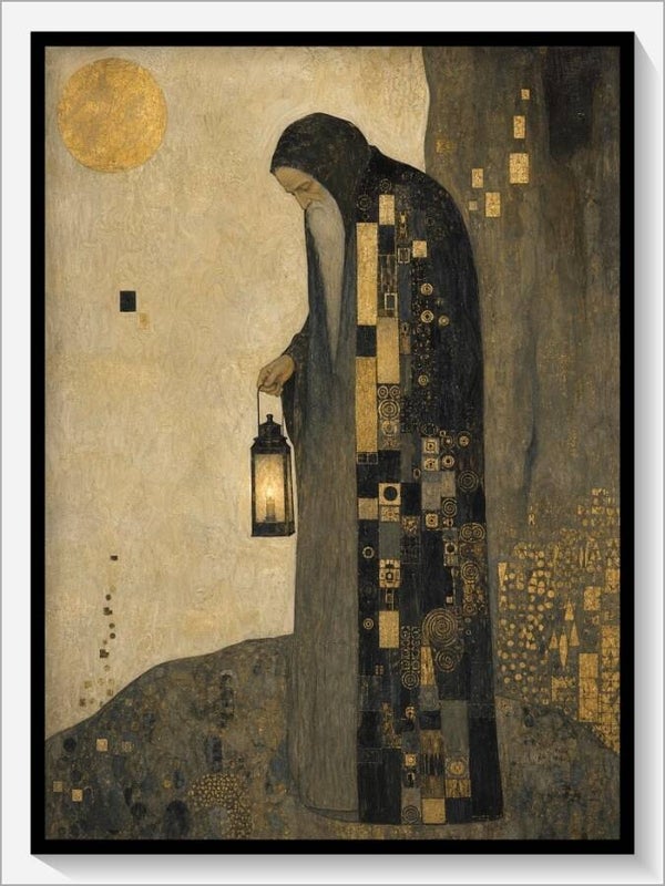 Klimt Tarot „IX Der Eremit“