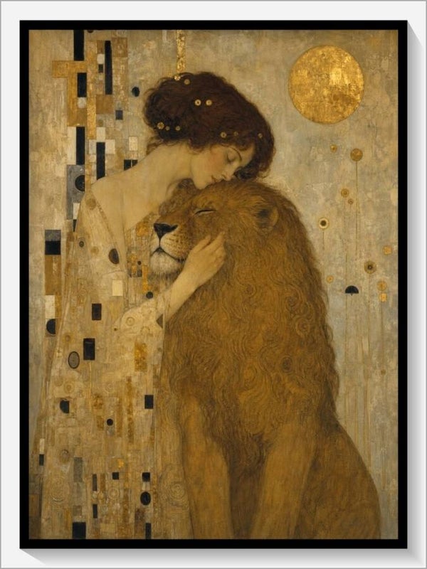 Klimt Tarot „VIII Die Kraft“