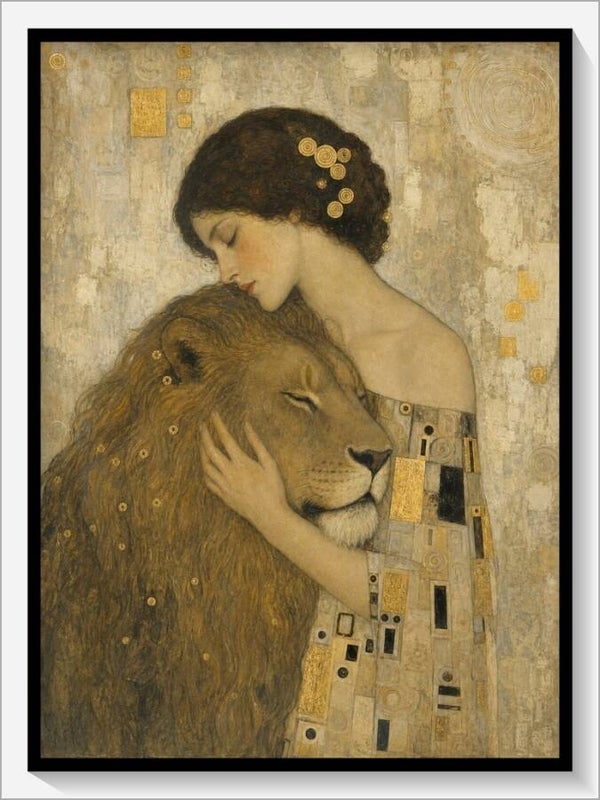 Klimt Tarot „VIII Die Kraft“