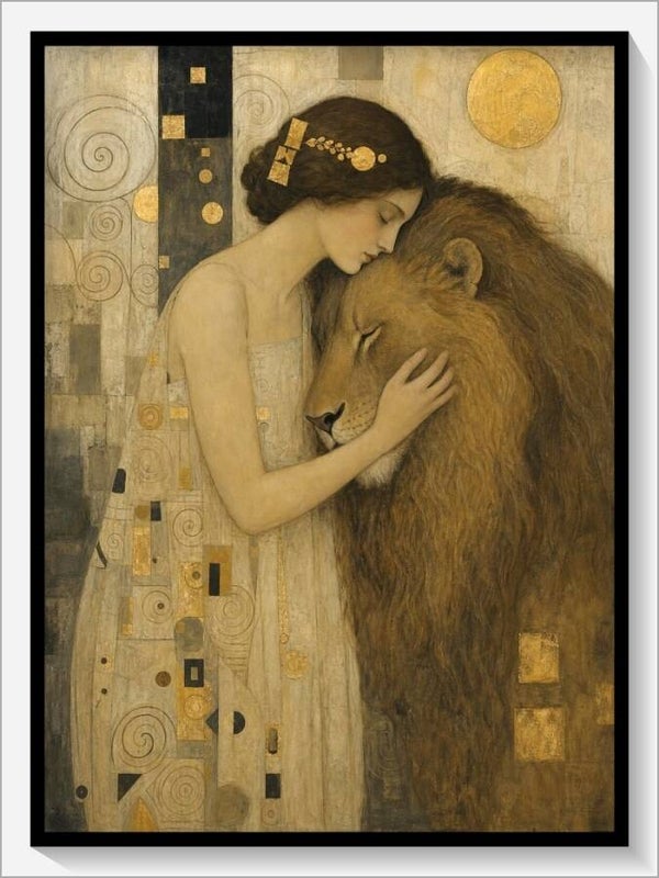 Klimt Tarot „VIII Die Kraft“