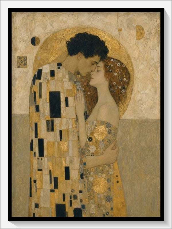 Klimt Tarot „VI Die Liebenden“