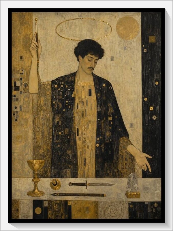 Klimt Tarot „I Der Magier“