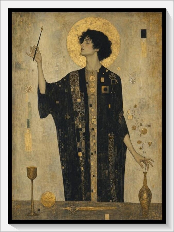 Klimt Tarot „I Der Magier“