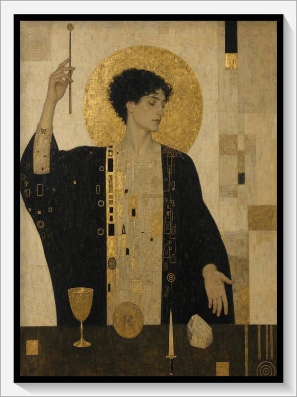 Klimt Tarot „I Der Magier“