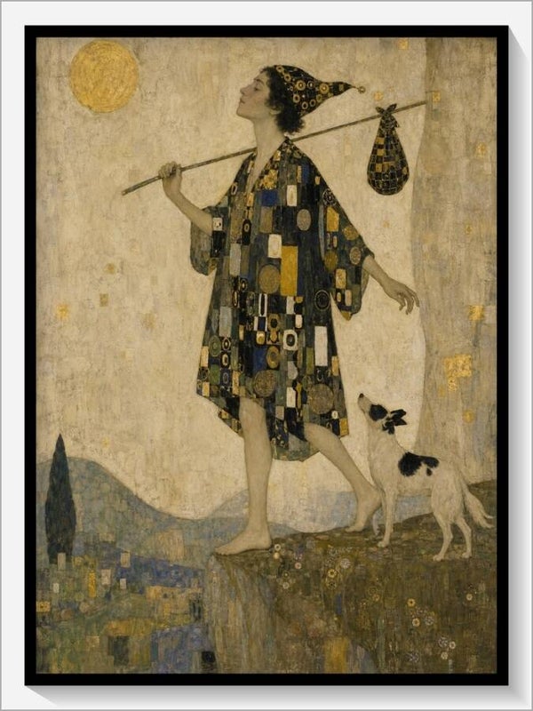 Klimt Tarot „0 Der Narr“