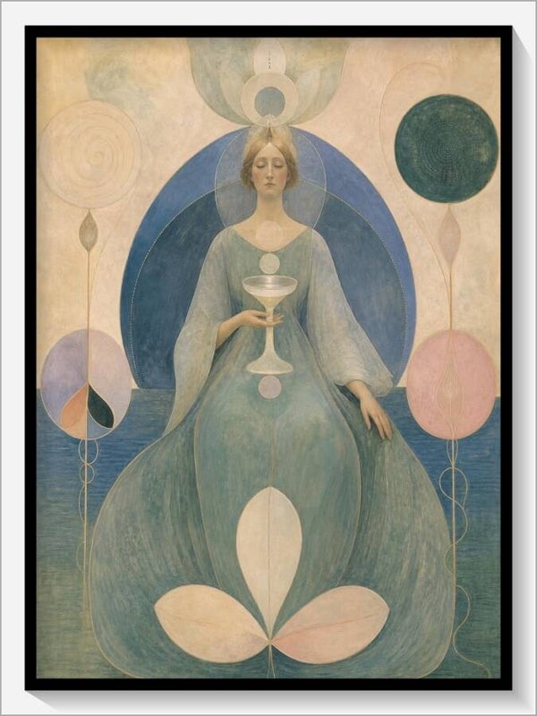 Klint Tarot „Königin der Kelche“