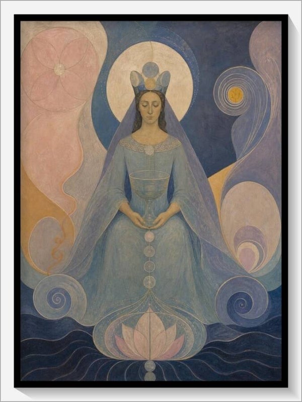 Klint Tarot „Königin der Kelche“