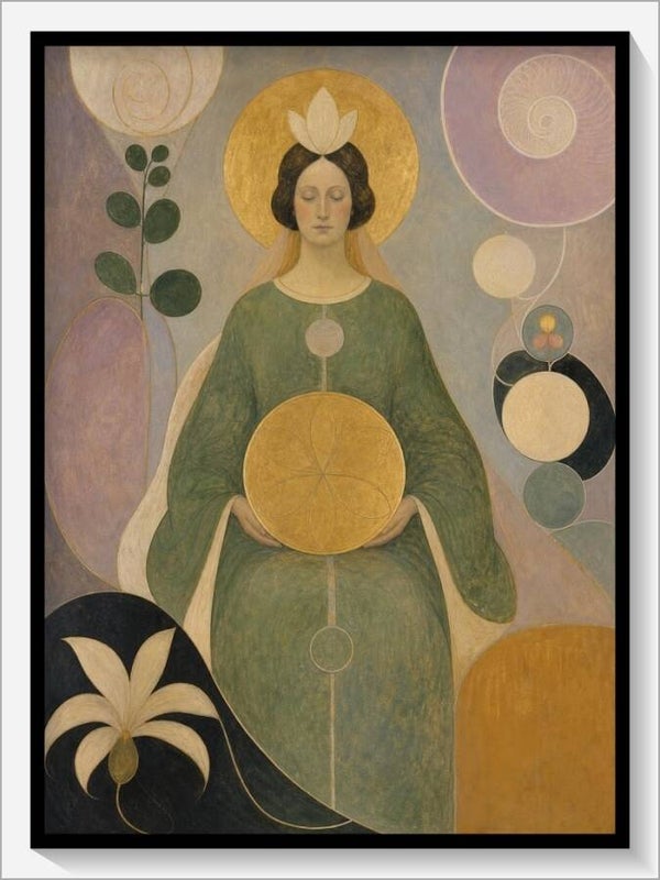 Klint Tarot „Königin der Münzen“