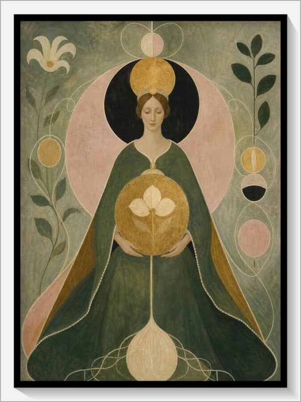 Klint Tarot „Königin der Münzen“