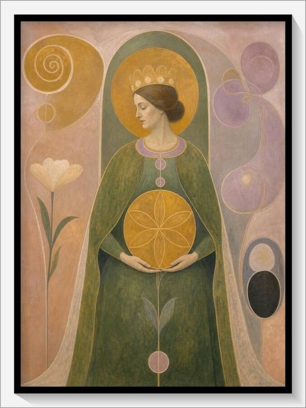 Klint Tarot „Königin der Münzen“