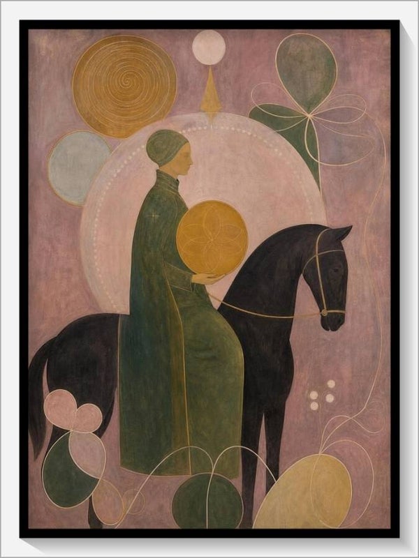 Klint Tarot „Ritter der Münzen“