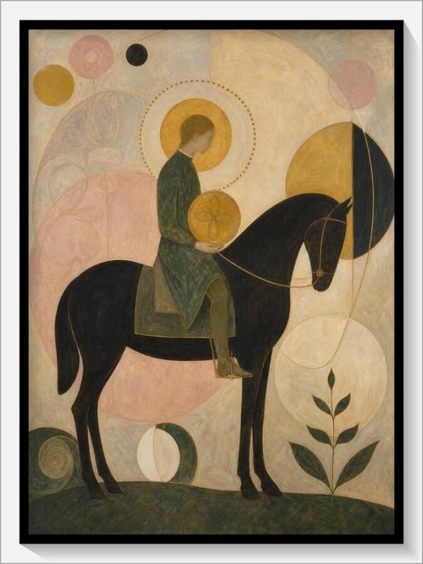 Klint Tarot „Ritter der Münzen“