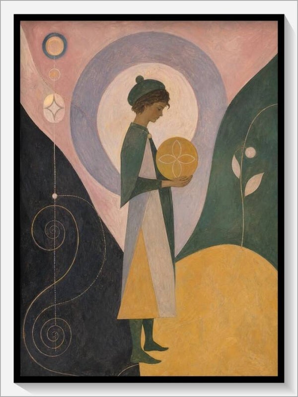 Klint Tarot „Bube der Münzen“