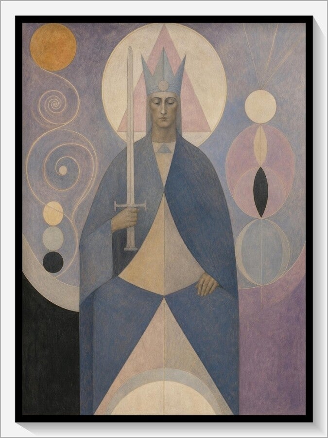 Klint Tarot „König der Schwerter“
