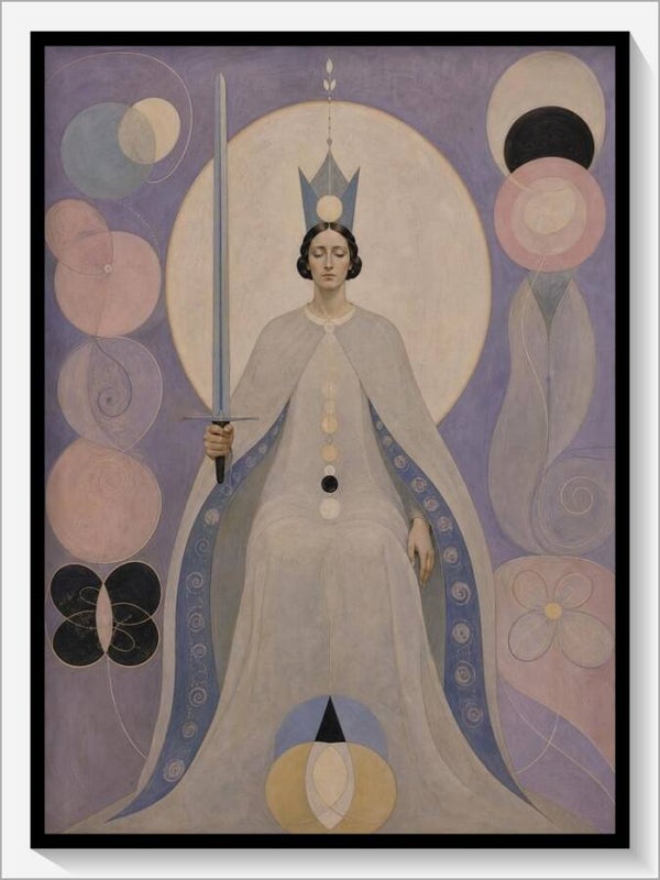 Klint Tarot „Königin der Schwerter“