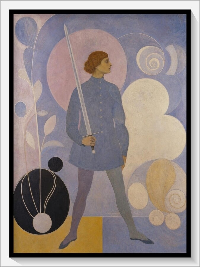 Klint Tarot „Bube der Schwerter“