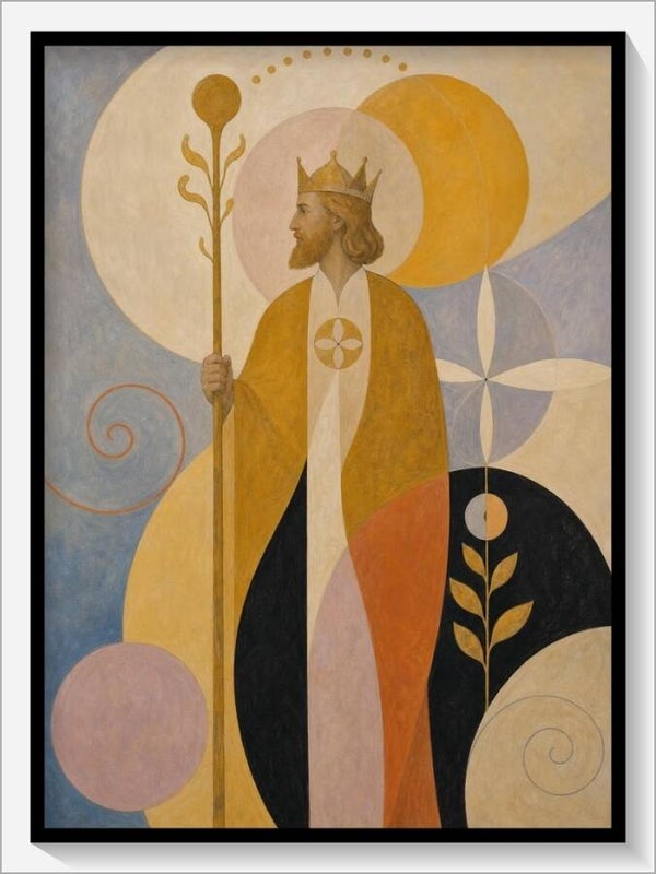 Klint Tarot „König der Stäbe“