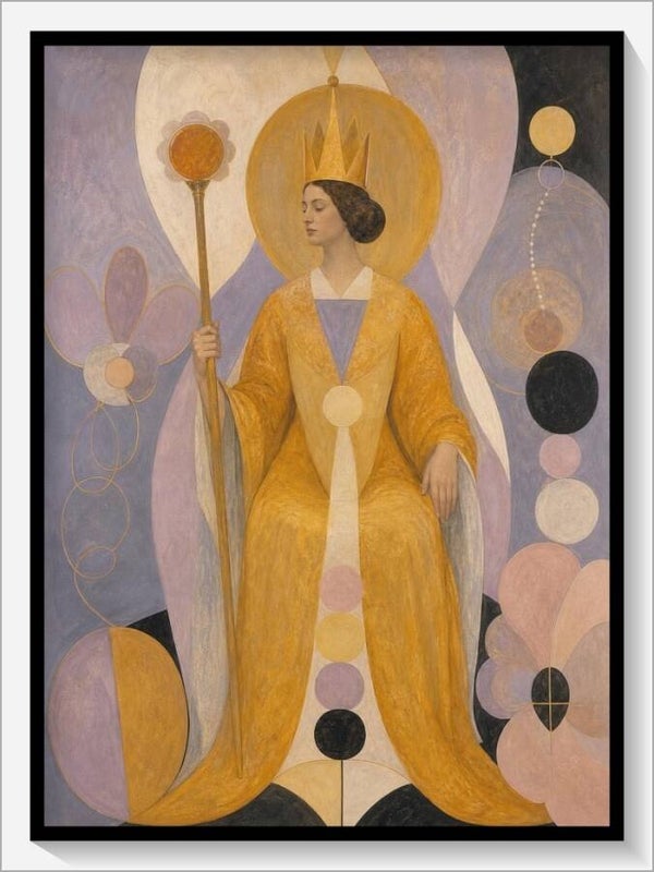 Klint Tarot „Königin der Stäbe“