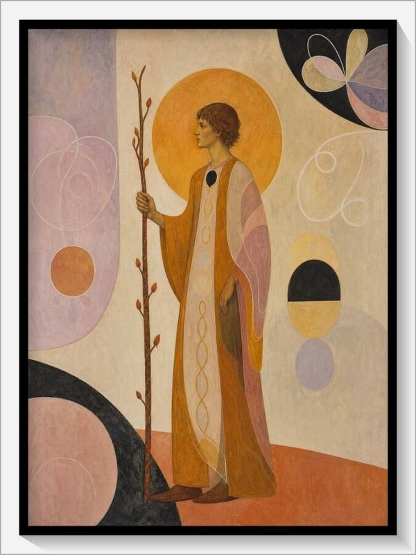 Klint Tarot „Bube der Stäbe“