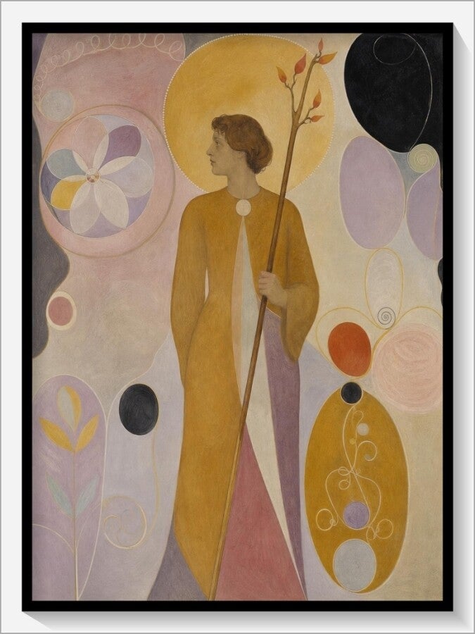 Klint Tarot „Bube der Stäbe“