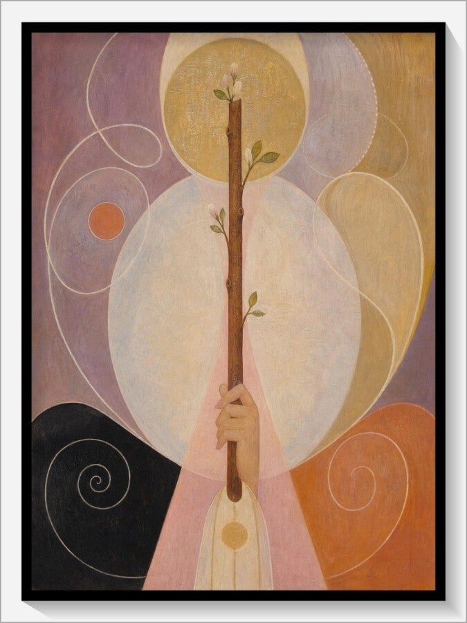 Klint Tarot „As der Stäbe“
