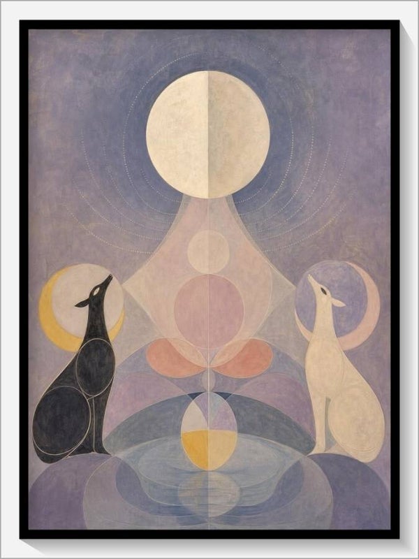 Klint Tarot „XVIII Der Mond“