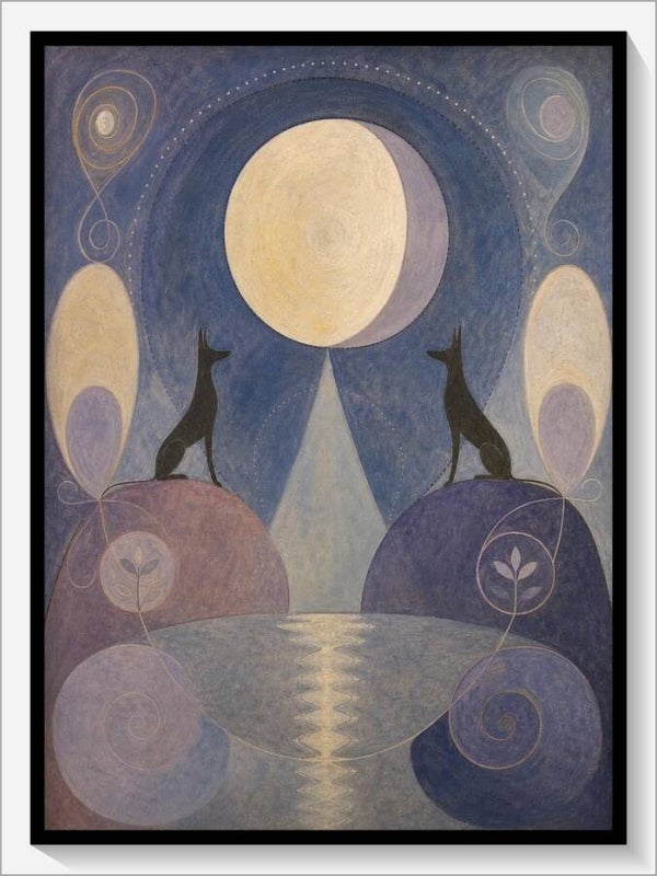 Klint Tarot „XVIII Der Mond“