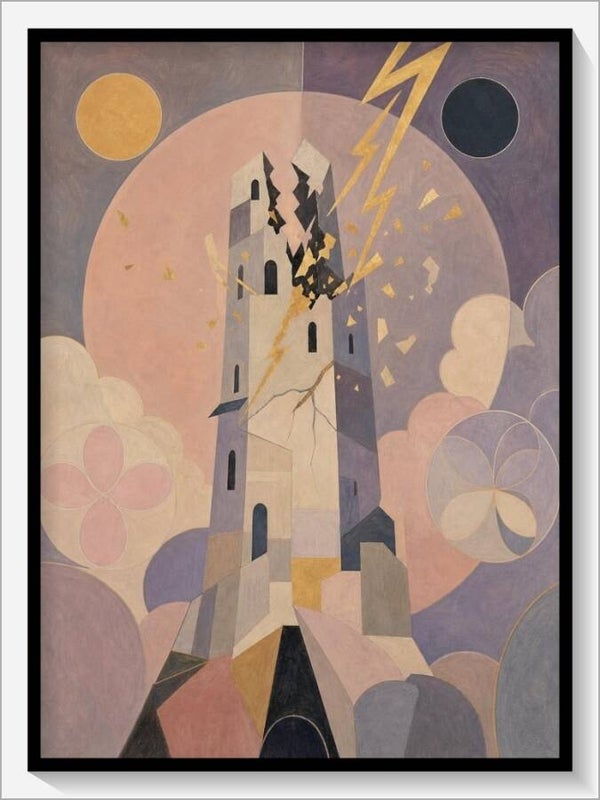 Klint Tarot „XVI Der Turm“