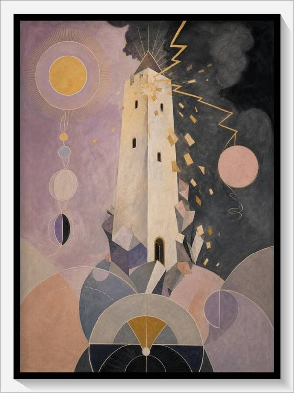 Klint Tarot „XVI Der Turm“