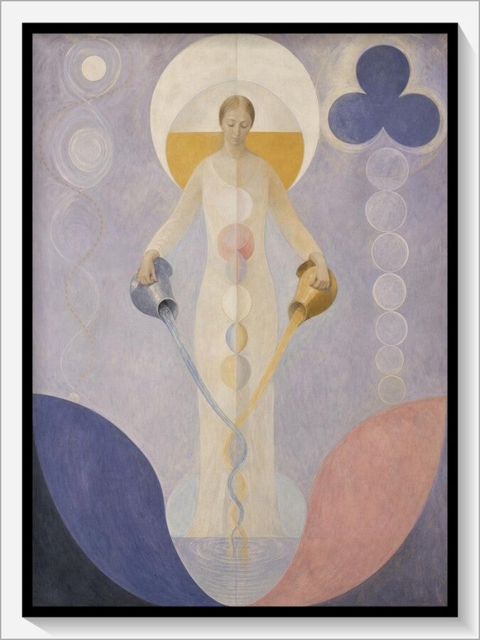 Klint Tarot „XIV Die Mäßigkeit“