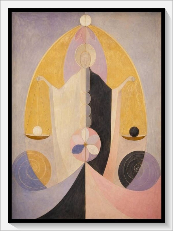 Klint Tarot „XI Die Gerechtigkeit“