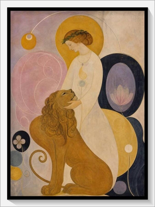 Klint Tarot „VIII Die Kraft“