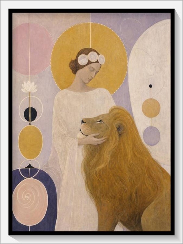 Klint Tarot „VIII Die Kraft“