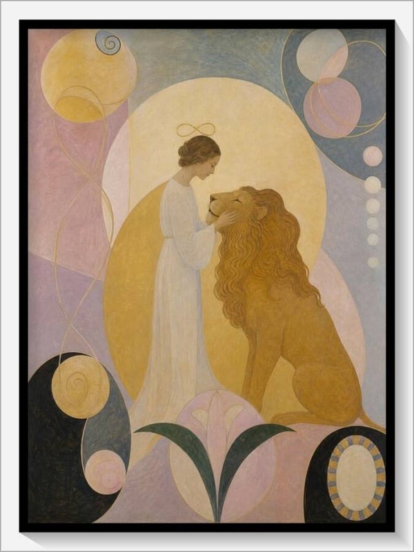 Klint Tarot „VIII Die Kraft“