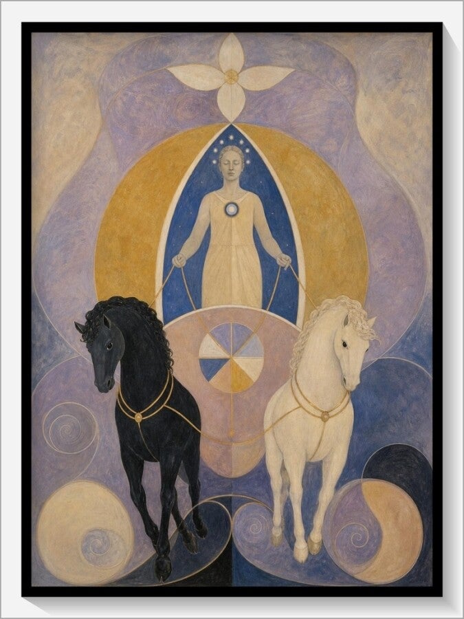 Klint Tarot „VII Der Wagen“