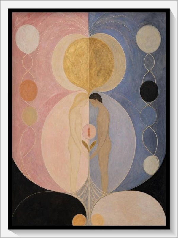Klint Tarot „VI Die Liebenden“
