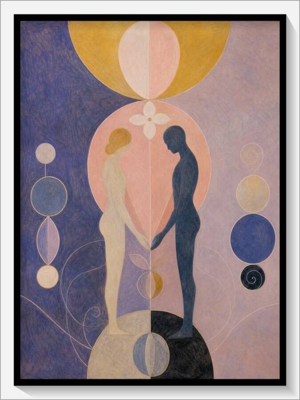 Klint Tarot „VI Die Liebenden“
