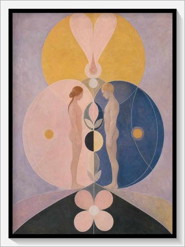 Klint Tarot „VI Die Liebenden“
